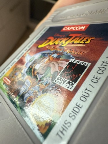 Jeu Duck Tales La Bande À Picsou Nintendo Game Boy FAH FR Disney - Photo 4/6