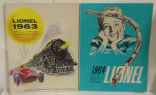 Set of Vintage Lionel 1963 & 1964 Catalogs