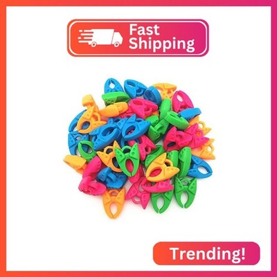 Fbshicung 100Pcs Bobbin Clamps/Holders Keeping Bobbin Thread No More Thread Gett