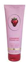 NEW Bath and Body Works STRAWBERRY POUND CAKE Ultimate Hydration Body Cream 8 OZ