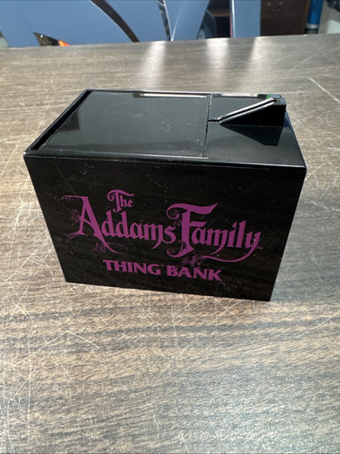 1991 Adams Family The Thing Bank, Tested & Working, Original Packaging - Picture 2 of 15