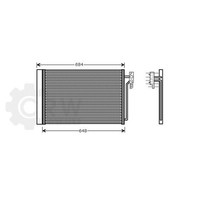 Kondensator Klimaanlage FüR Land Rover Range 3.0 D 4X4 Bj.02-12