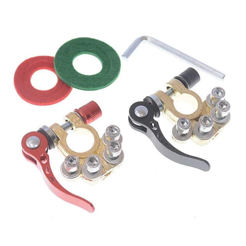 Abrazadera de conector de terminal de batería de coche de latón herramienta de desconexión de ajuste de liberación rápida Foto 4 de 4