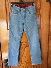 Levi's 511 Boys' Jeans Size 10 Regular Blue Denim, Flex Waist, Stretch