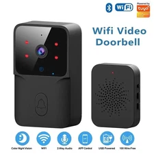 Smart Wireless WiFi Ring Doorbell Security Intercom Video Camera Door Bell Ring
