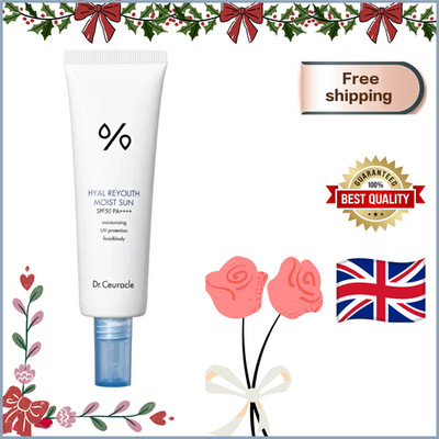 100% Original DR CEURACLE Hyal Reyouth Moist Sun LSF 50 PA++++ (50ml)