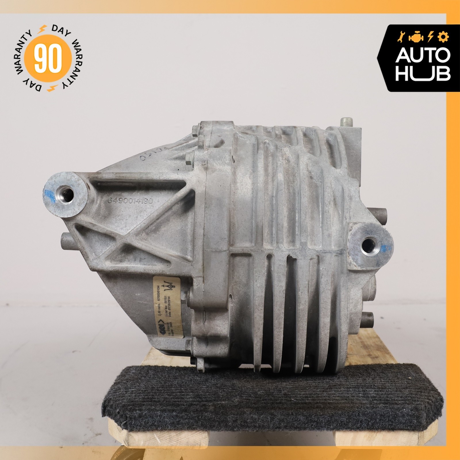 14-24 Maserati Ghibli M157 Rear Differential Diff Axle Carrier 2.80 OEM 82k