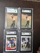 PGA GOLF GRADED LOT RORY MCILROY SI FOR KIDS JUSTIN THOMAS VIJAY SINGH PRO SET