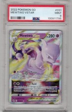 Pokémon GO Mewtwo VSTAR 031/078 PSA 9