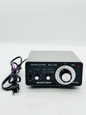 Vintage RARE Mizuho SX-59 Preselector Discontinued JAPAN WORKS S2