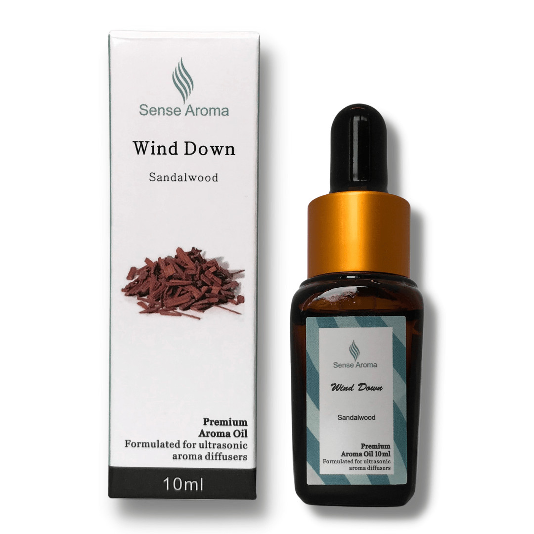 Fragrance Essential Oil 10ml Sense Aroma Diffuser Scent Wind Down Sandalwood