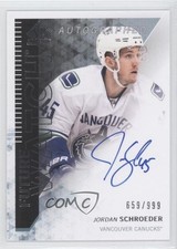 2013-14 SP Authentic Future Watch 659/999 Jordan Schroeder #280 Auto 0f2