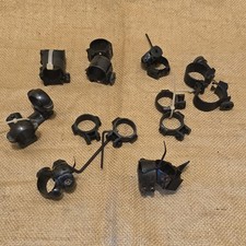 Lot Of 9 Sets Scope Rings Weaver Leupold Australia Unbranded