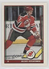 1991-92 O-Pee-Chee Alexei Kasatonov #439 0il7