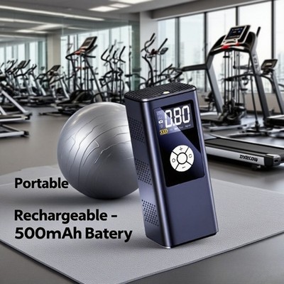 Portable Intelligent Wireless Car Pump - Fast Inflation with Digital Readout