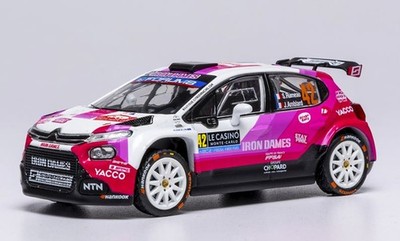 IXOMODELS,CITROËN C3 Rally2 #42 Rallye Monte Carlo 2025 S. RUMEAU / J. AMBLAR...