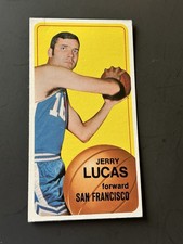 1970-71 Topps Basketball # 46 Jerry Lucas EX San Francisco Warriors Ohio St HOF