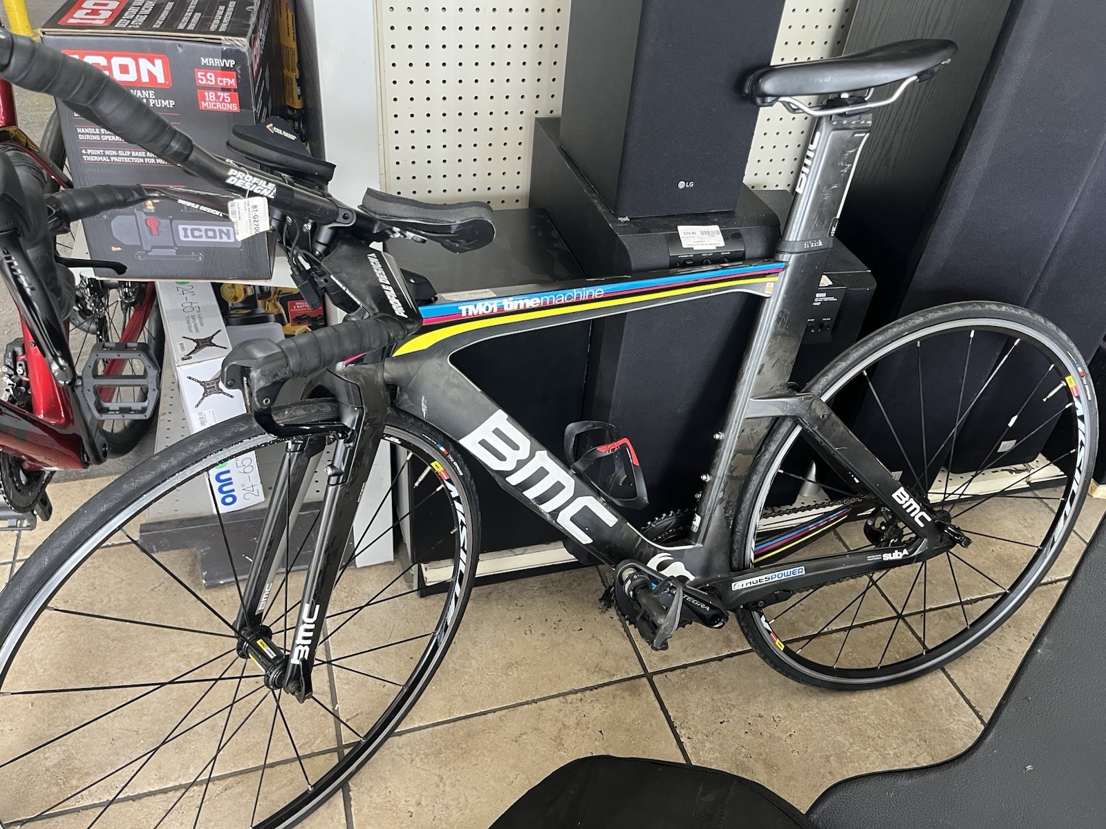 BMC Timemachine TM01 Time Trial Bike - 2015, Small Pre Owned Bicycle