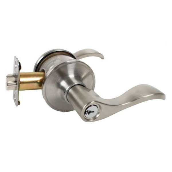 Входной замок Pamex PFLYEP00R Naples с реверсивным правосторонним входом из матового никеля 5690₽