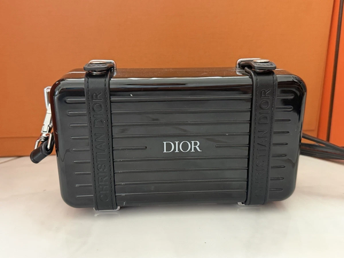 Dior Black Leather Exterior Bags & Handbags for Women for sale | eBay