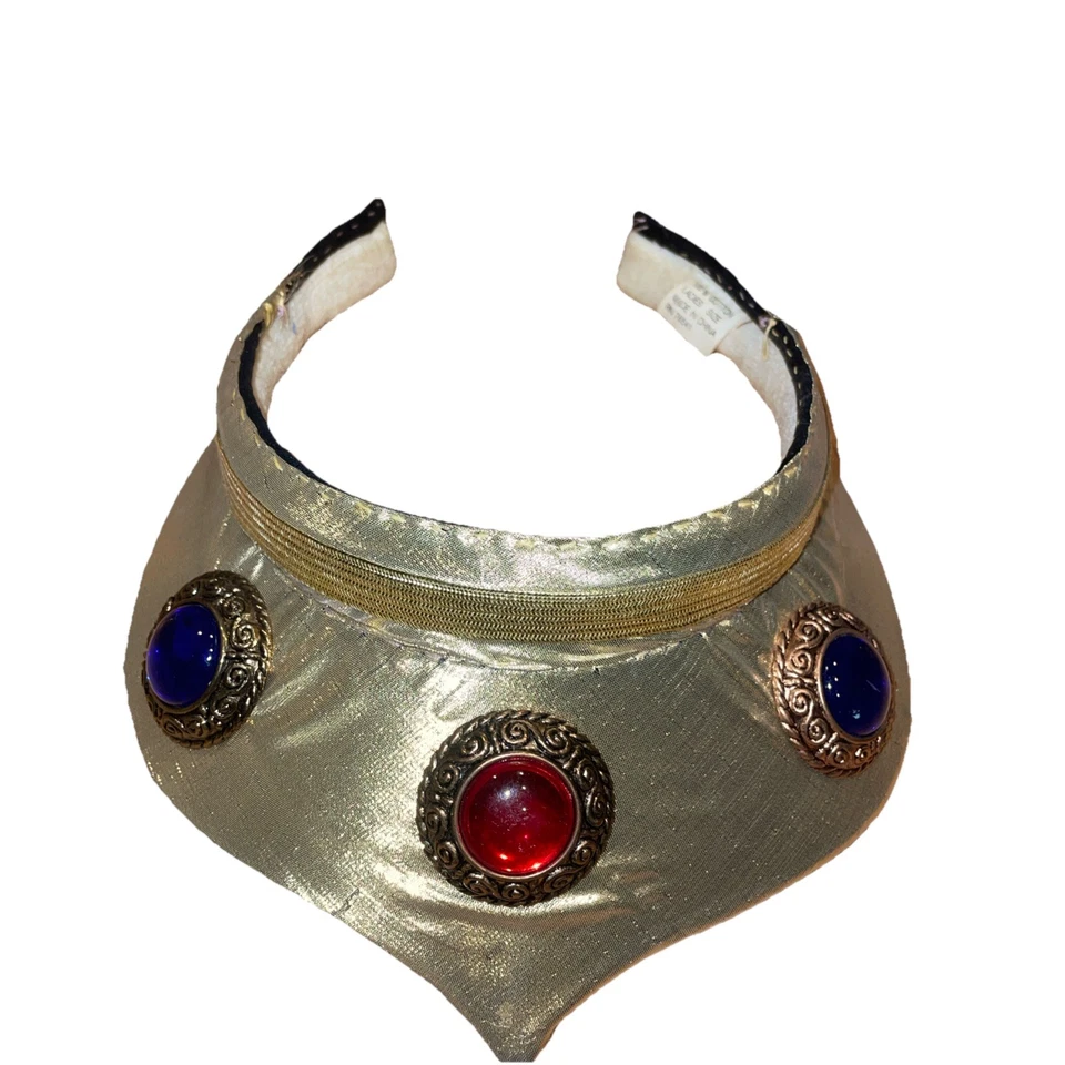 Juego de cuatro cosplay adulto tocado corona visera genio vikingo Foto 4 de 4