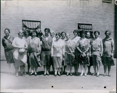 1929 Photo American Association Of University Women Dr Lois Meek Historic 8x10