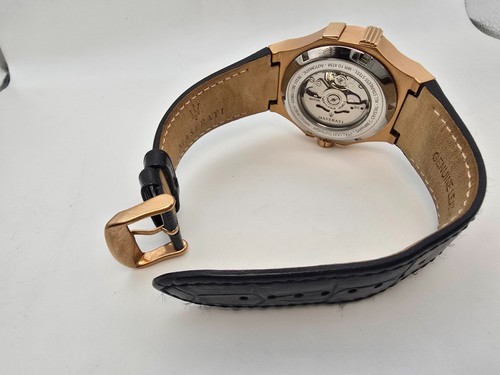 MASERATI POTENZA MENS R8821108039 LEATHER STRAP AUTOMATIC WATCH 42mm Dial - Picture 5 of 12