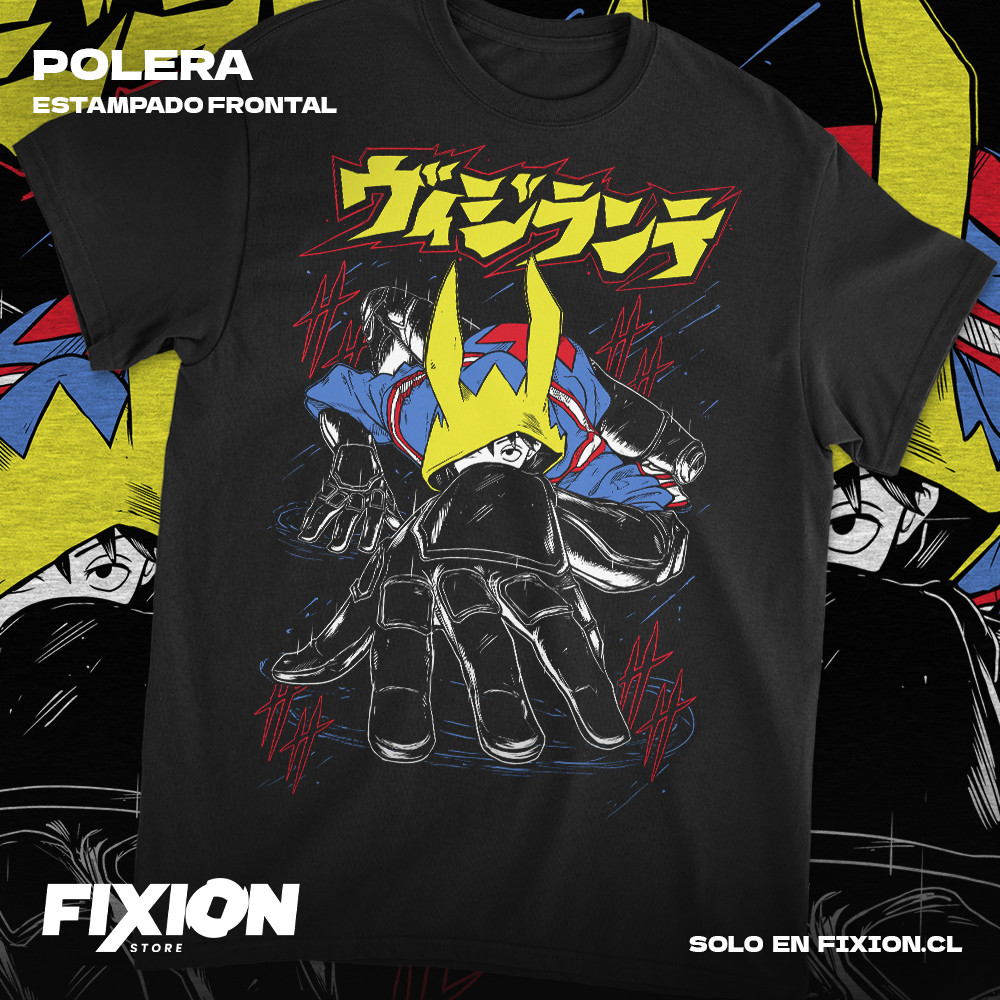 Anime My Hero Academia Vigilantes Japanese Style Black T-Shirt Size S-5XL