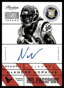 Deandre Hopkins Autograph | eBay