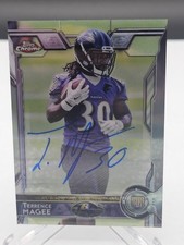 Terrence Magee 2015 Topps Chrome RC Auto Rookie Card Autograph #128. rookie card picture