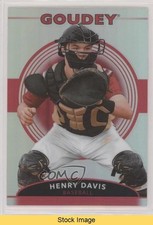 2022 Goodwin Champions Goudey Platinum Rainbow Red Henry Davis #GP15 READ 12g7