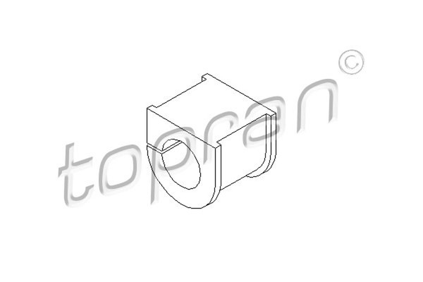 Stabilisatorlager Stabilager Buchse Stabilisator Topran 109 699 FüR Seat Galaxy-image