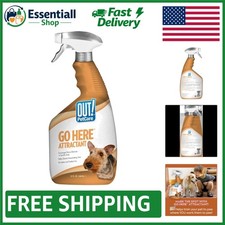 PetCare Go Here 32 Oz Potty Training Spray - Safe Effective Housebreaking Tool