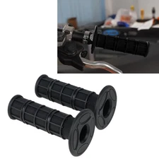 Handle Bar 1" & 7/8" Hand Grips For Harley / Honda / Suzuki / Kawasaki /Yamaha