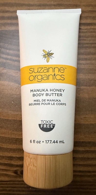 SUZANNE ORGANICS MANUKA HONEY BODY BUTTER, 6 Fl Oz/177.44 ml, NEW & SEALED