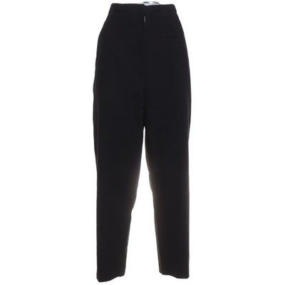 Zara, Stoffhose, Größe: XL, Schwarz, Elasthan/Polyester/Viskose, Einfarbig #TTD