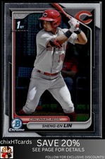 Sheng-En Lin 2024 Bowman Chrome Prospects #BCP-155 Cincinnati Reds