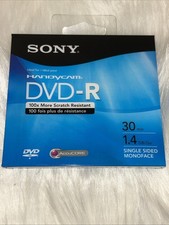 Sony 1.4GB DVD-R Media - Single Pack Brand New