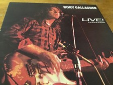 Rory Gallagher - Live in Europe - Polydor records UK 1972 EX