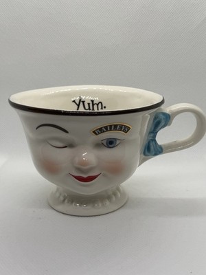 Vintage Baileys Irish Cream Winking Face Yum Coffee Cup Mug Her