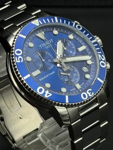 TISSOT Seastar 1000 Chronograph T120.417.11.041.00 Dial Blue Men's Watch