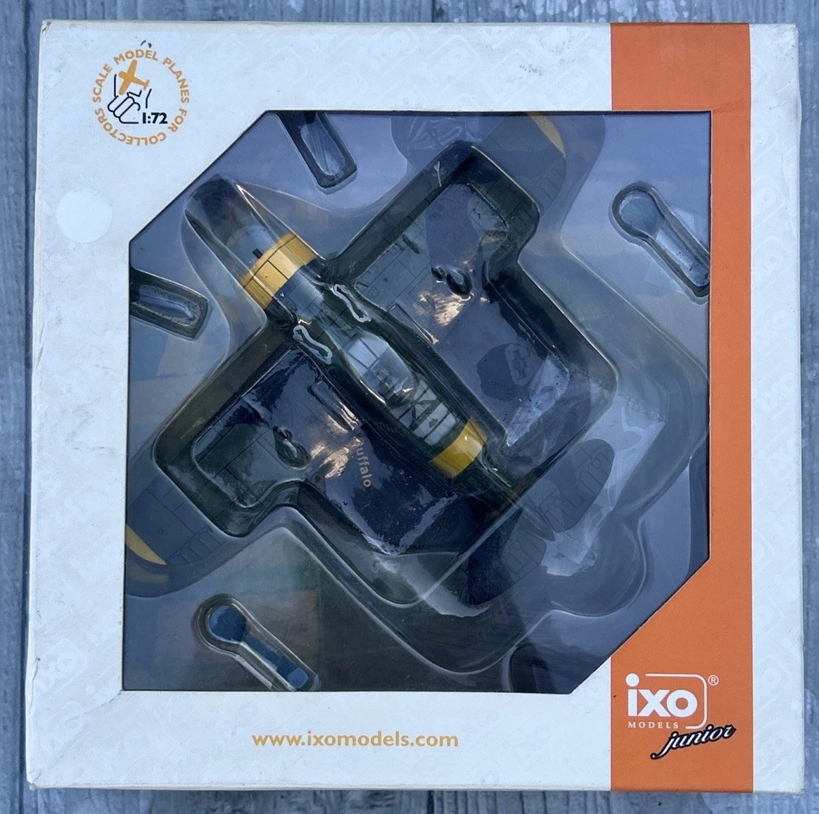 IXO Junior Brewster B-239 Buffalo Finnish Air Force 1941 Diecast 1:72 Boxed