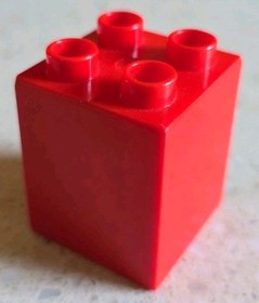 LEGO DUPLO - RED WATER TANK - MY FIRST CARS - 10816 - VINTAGE - USED