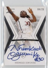 2012 Leaf Ultimate Base Silver 4/25 Nneka Ogwumike #BA-NO1 Auto 0vj4