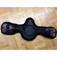 Mattes Amerigo Protector Gurtbezug Neu Form Lammfellhülle Schwarz/Weiß