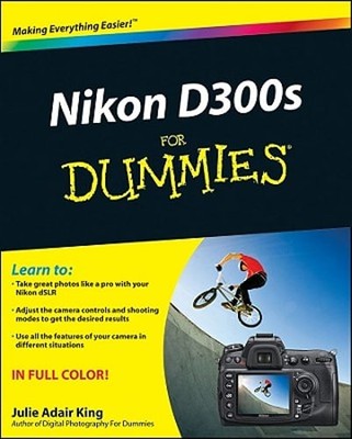 Nikon D300s for Dummies by Julie Adair King: Used