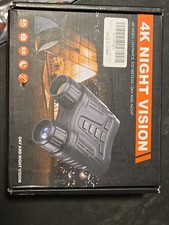 4K Day Night Vision Binoculars Infrared Night Vision Goggles w/ 3.2" HD Screen
