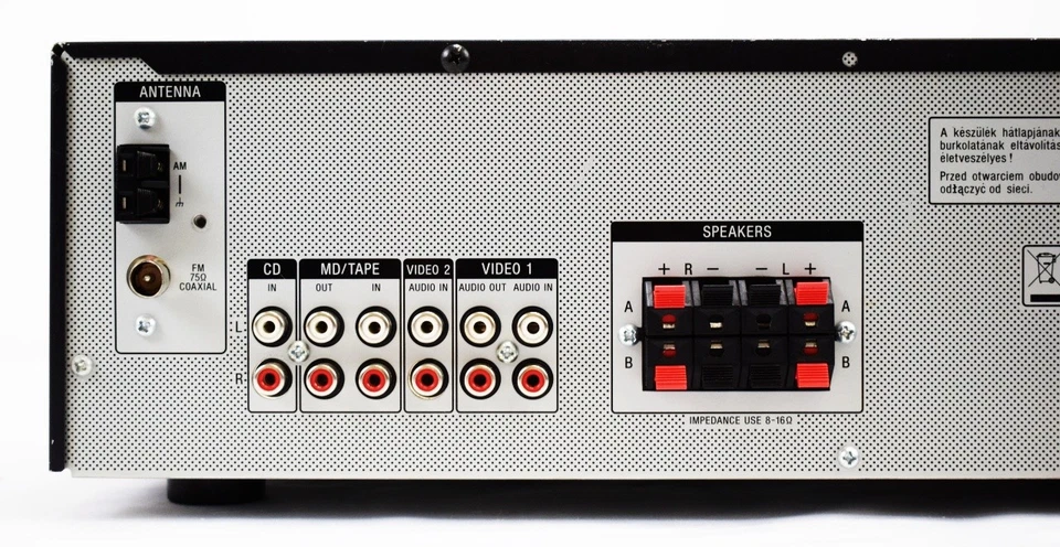 SONY FM Stereo FM / AM Receiver STR-DE197 Ohne Fernbedienung 252068 - Bild 4 von 4