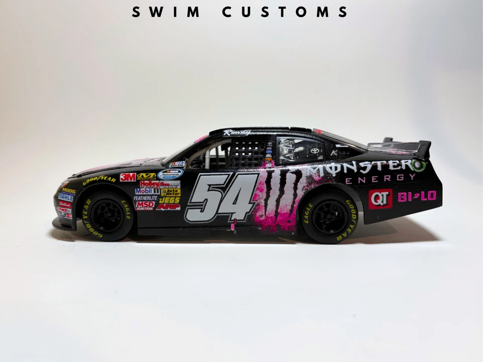 KYLE BUSCH PINK MONSTER 2013 1/24 DIECAST NASCAR - Image 2 of 4