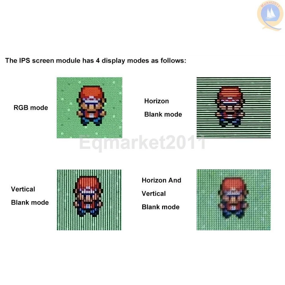 GBA SP IPS LCD Backlight Screen Kit+Shell Drop in Easy For GameBoy Advance SP - Image 3 of 4